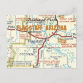Vlagpersoneel Arizona Briefkaart (Voorkant)