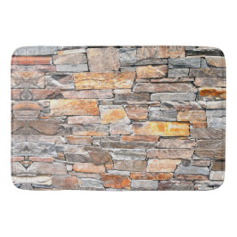 Vlagsteen | Natuursteenpatroon | briketten Badmat