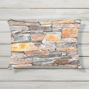 Vlagsteen   Natuursteenpatroon   briketten Buitenkussen