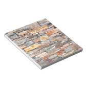 Vlagsteen | Natuursteenpatroon | briketten Notitieblok (Schuin)