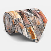 Vlagsteen | Natuursteenpatroon | briketten Stropdas (Opgerold)