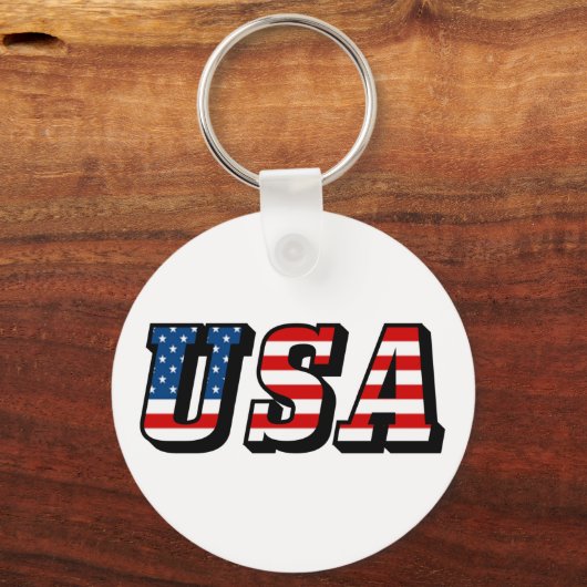 Vlagtekst VS Sleutelhanger (Voorkant)