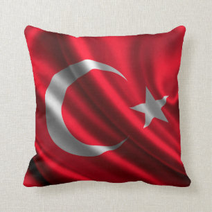 Vlagweefsel van Turkije Kussen