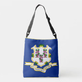 Vlagzak, Connecticut Crossbody Tas (Achterkant)