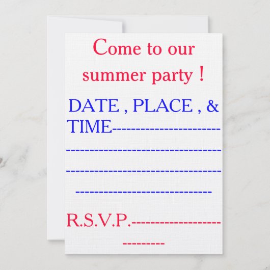 VLAK AAN DE BAND KAART (Achterkant)