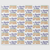 Vlak Aarde Verpakkend Document Cadeaupapier (Vlak)