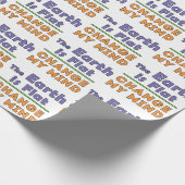 Vlak Aarde Verpakkend Document Cadeaupapier (Hoek)