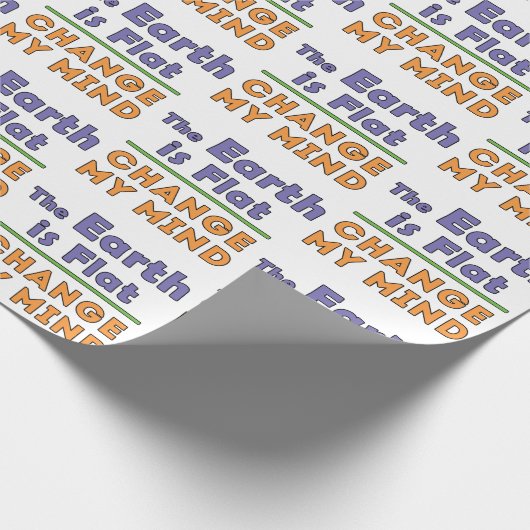 Vlak Aarde Verpakkend Document Cadeaupapier (Hoek)