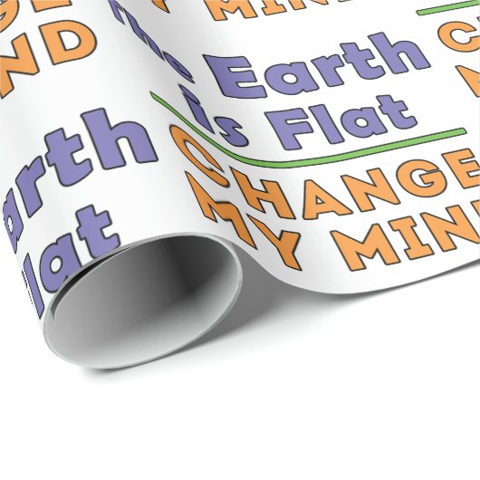 Vlak Aarde Verpakkend Document Cadeaupapier (Rol Hoek)