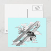 vlak briefkaart (Voorkant / Achterkant)