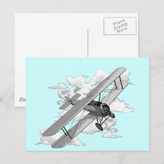  vlak briefkaart (Voorkant / Achterkant)