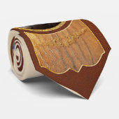 Vlak - een beetje ruw om de randen stropdas (Opgerold)