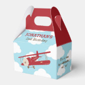  vlak gunstboxen (rood) bedankdoosjes (Achterkant)