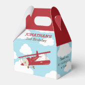  vlak gunstboxen (rood) bedankdoosjes (Voorkant Zijde)