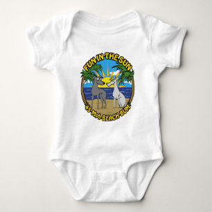 VLAK IN DE ZON 45 Mph BEACH BUM Romper