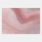 Vlak inpakpapier 3 draaibare Rozen (Voorkant 3)