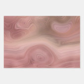 Vlak inpakpapier 3 draaibare Rozen (Voorkant 2)