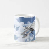 vlak koffiemok (Voorkant rechts)