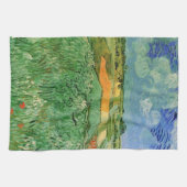 Vlak landschap bij Auvers van Vincent van Gogh Theedoek (Horizontaal)