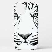 Vlak ontwerp van tijger model Case-Mate iPhone case (Achterkant)