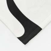 Vlak ontwerp van tijger model fleece deken (Hoek)