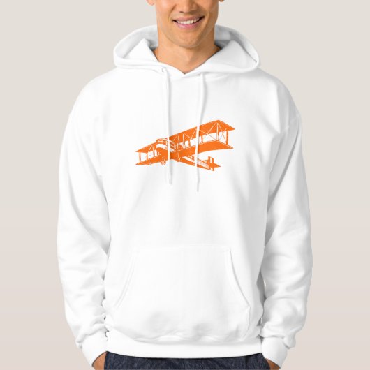  vlak - Oranje Hoodie (Voorkant)