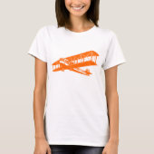  vlak - Oranje T-shirt (Voorkant)