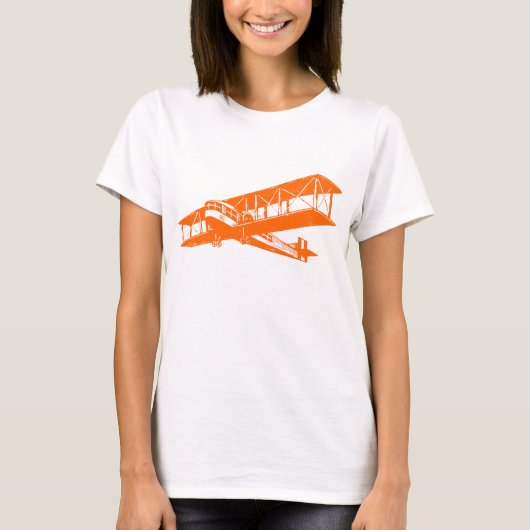 vlak - Oranje T-shirt (Voorkant)