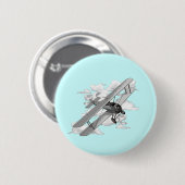  vlak ronde button 5,7 cm (Voorkant /achterkant)