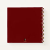 Vlak van de Notitieboek van de wervelkolom van de (Achterkant)