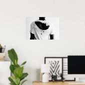 vlak voordat je afscheid 2 neemt poster (Thuiskantoor)