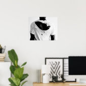 vlak voordat je afscheid 2 neemt poster (Thuiskantoor)