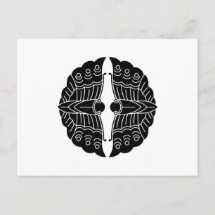 Vlakbij vlinders briefkaart