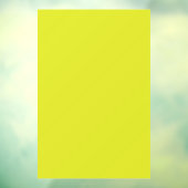 Vlakgele achtergrondstructuur raamsticker (Vel 3)