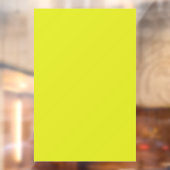 Vlakgele achtergrondstructuur raamsticker (Vel 2)