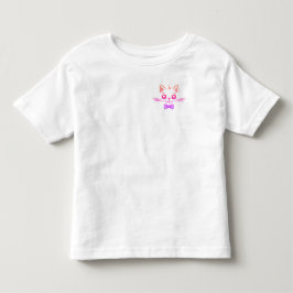 vlakin t shirt met kattenstoot