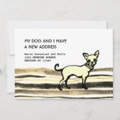 Vlakke aankondigingskaart aankondiging (Voorkant)