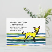 Vlakke aankondigingskaart aankondiging (Staand voorkant)