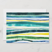 Vlakke aankondigingskaart aankondiging (Achterkant)