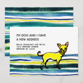 Vlakke aankondigingskaart aankondiging (Voorkant / Achterkant)