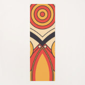 vlakke aztec-stijl yogamat (Voorkant)