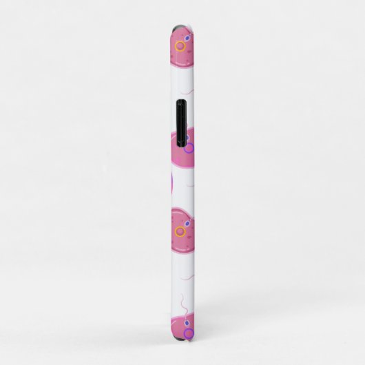 Vlakke bevruchting illustratie Case-Mate iPhone case (Achterkant/rechts)