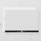 Vlakke het Lijst van de penseelstreek Feestdagenkaart (Achterkant)