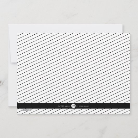 Vlakke het Lijst van de penseelstreek Feestdagenkaart (Achterkant)