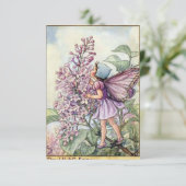  vlakke Kaart met smeltkroes Lila (Staand voorkant)