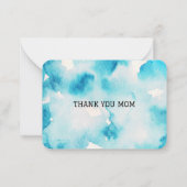 Vlakke kaart notitiekaartje (Achterkant)