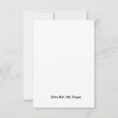 Vlakke Kaart - Zebra's Butt Word snel beter (Achterkant)