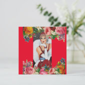 Vlakke Kaarten 10 Rood (Sneeuwvogel) RFPMDesigns © (Staand voorkant)