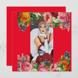 Vlakke Kaarten 10 Rood (Sneeuwvogel) RFPMDesigns ©