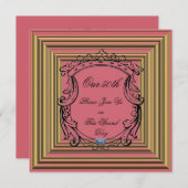 Vlakke Kaarten 11P.Pink (GoldenFrames) RFPMDesigns (Voorkant / Achterkant)